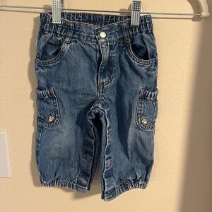 Carter’s Floral Embroidered Cargo Pants